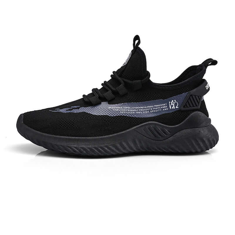 Men's shoes, autumn new Korean casual shoes cross-border wholesale breathable running shoes Sneakers men's flying weave sports shoes