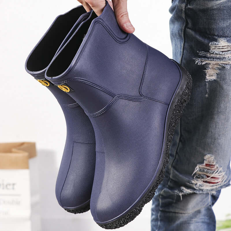 Rubber Rain Boots - Non-Slip-Outdoor Recreation