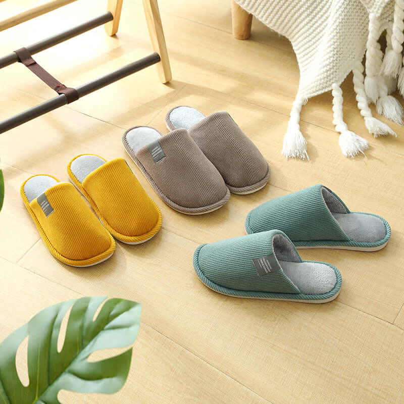 Cotton Shoe-Slippers-Google Trending 🏆 Indoor Unisex- Multiple Colors