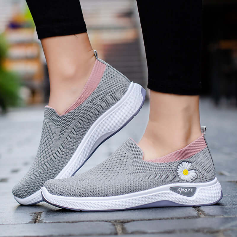 Sports Shoes | Breathable Stream Weave - Soft Tone Colors