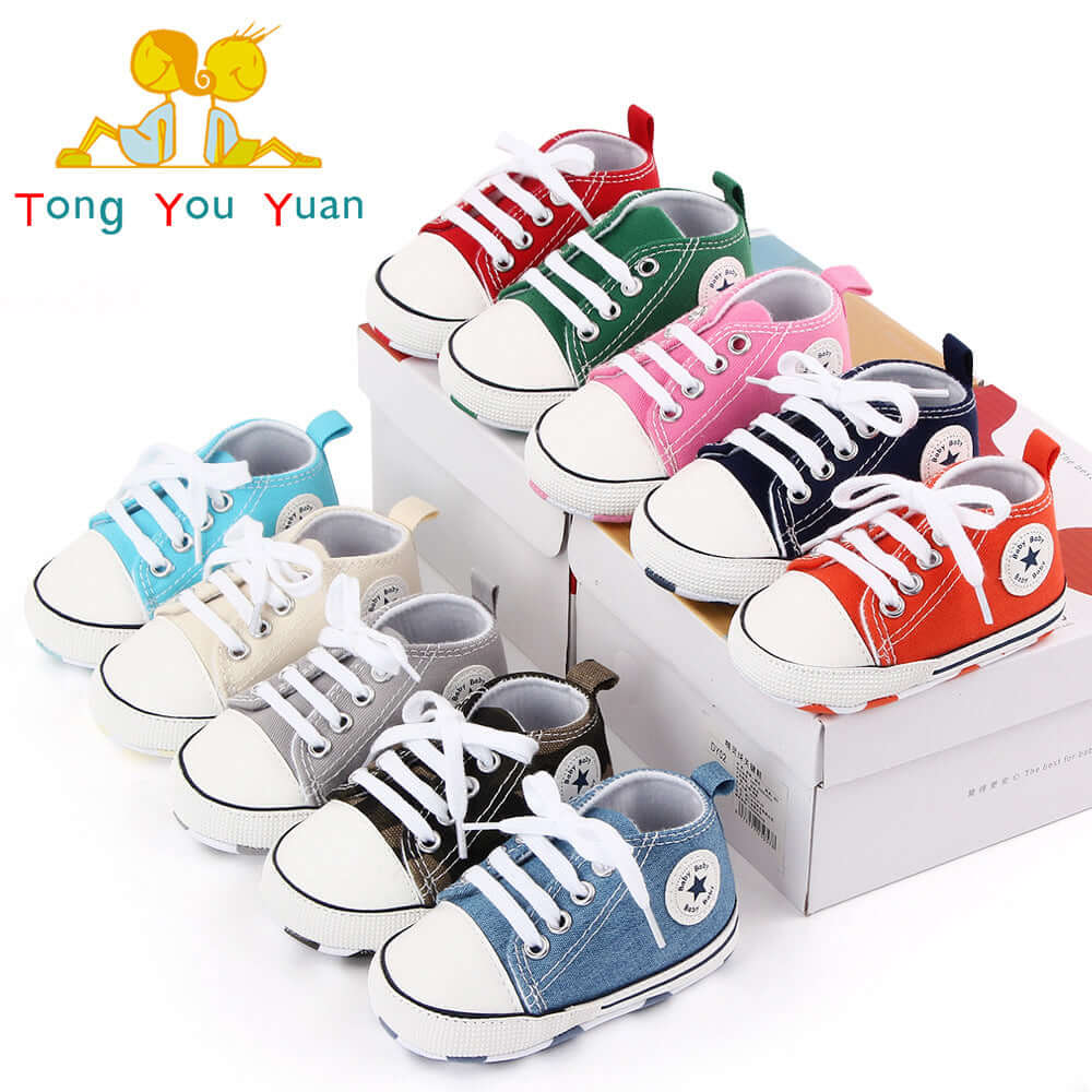 Baby shoes spring autumn baby shoes soft bottom stars sailing shoes Baby Shoes wholesale 2486 total