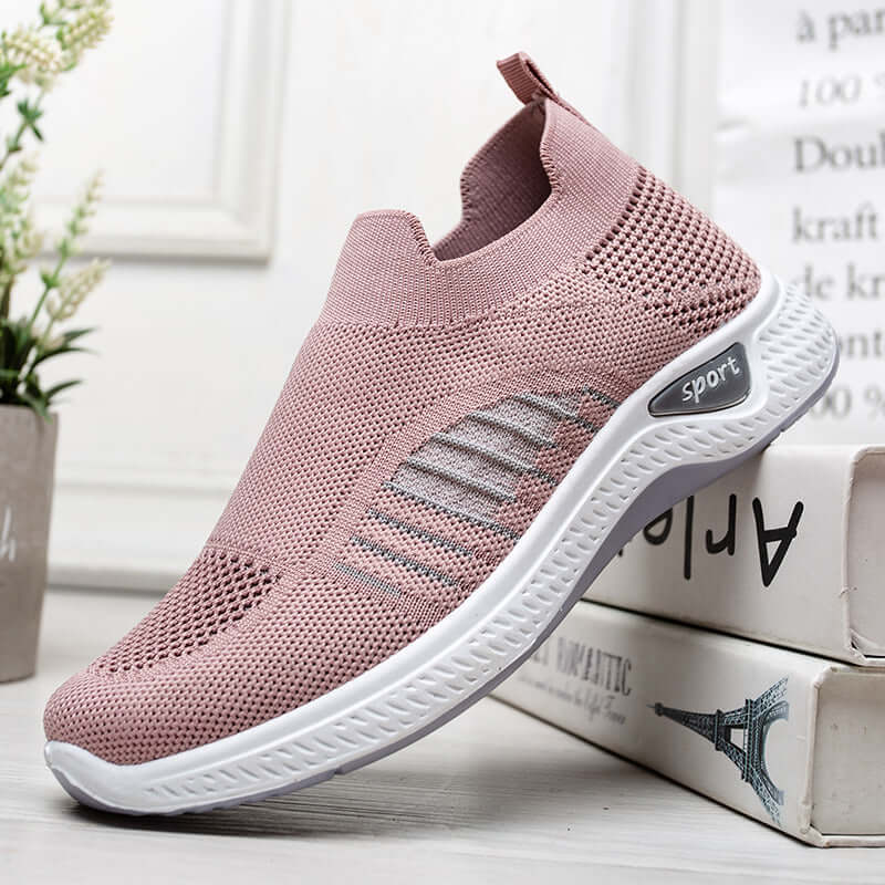 Sports Shoes | Breathable Stream Weave - Soft Tone Colors