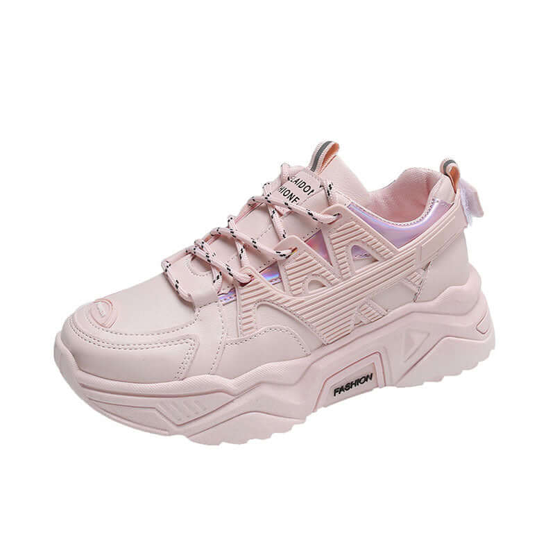 Old shoes INS tide women's shoes 2021 new autumn and winter breathable students strap sports shoes casual shoes thick