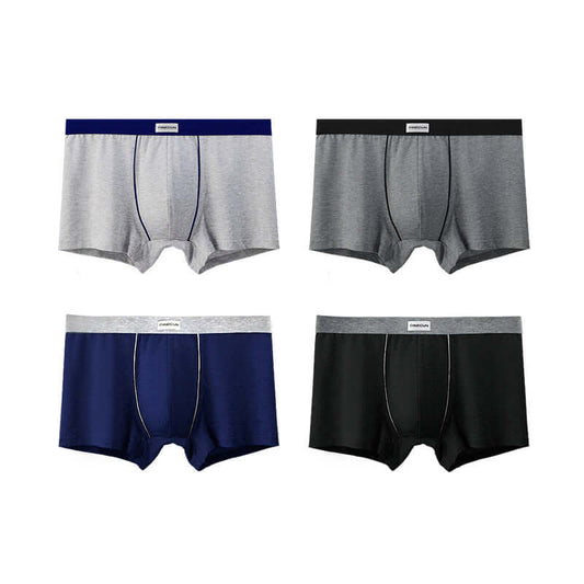 Breathable Cotton Men's Boxer Shorts