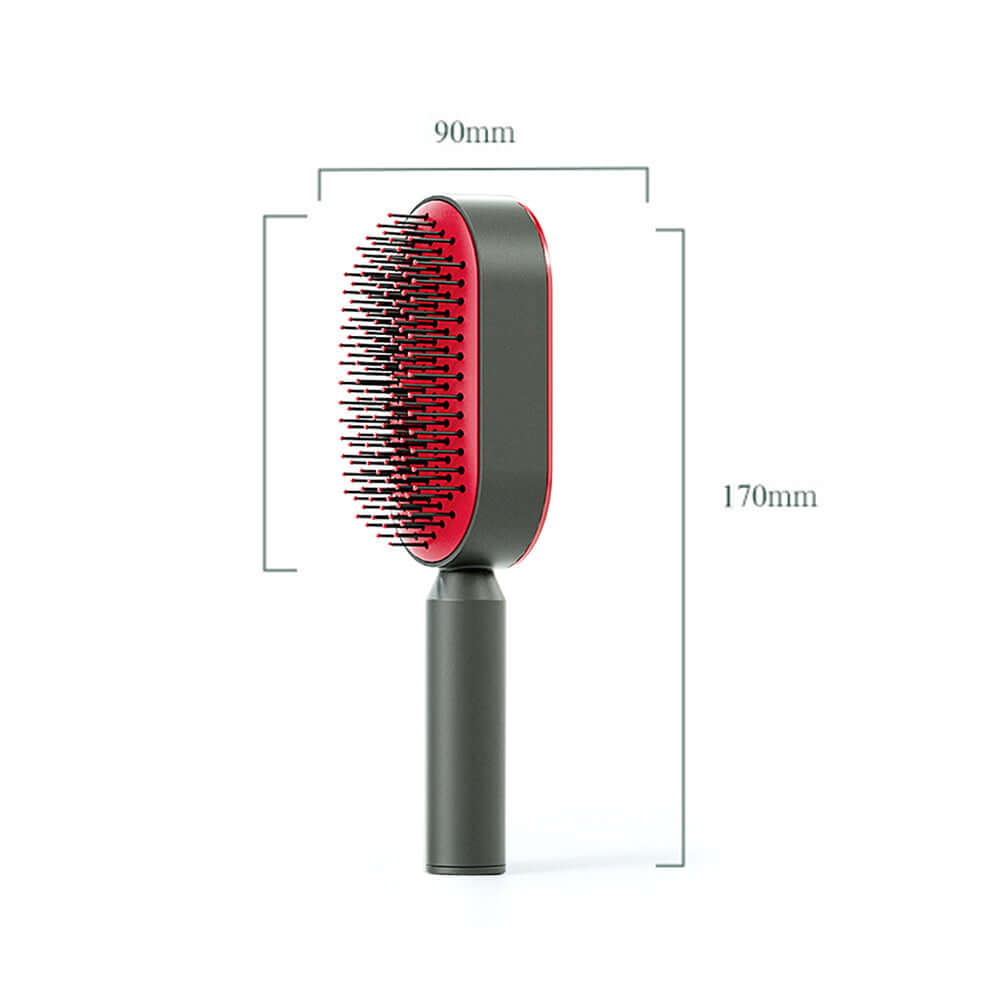 Self-Cleaning & Massaging Hair Brush - GIFTABLE❗🎁