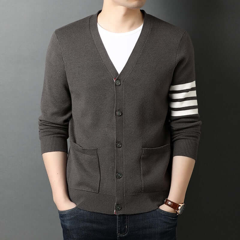 Men's Knitted Cardigan Sweater - Best Seller's List 🏆