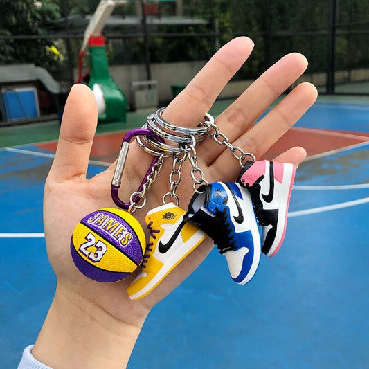 Trinket Giftable | Hip Hop Style Basketball Sneaker Key Chain