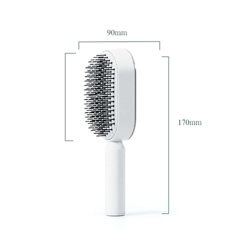 Self-Cleaning & Massaging Hair Brush - GIFTABLE❗🎁