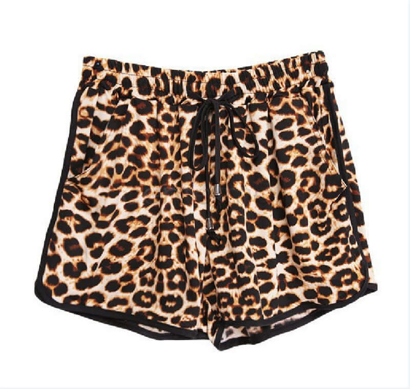 Women's Popular Leopard Print Shorts