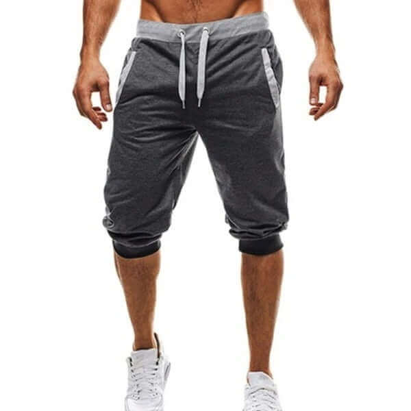 Men's 3/4 Knee Jogger Shorts Pants | Activewear