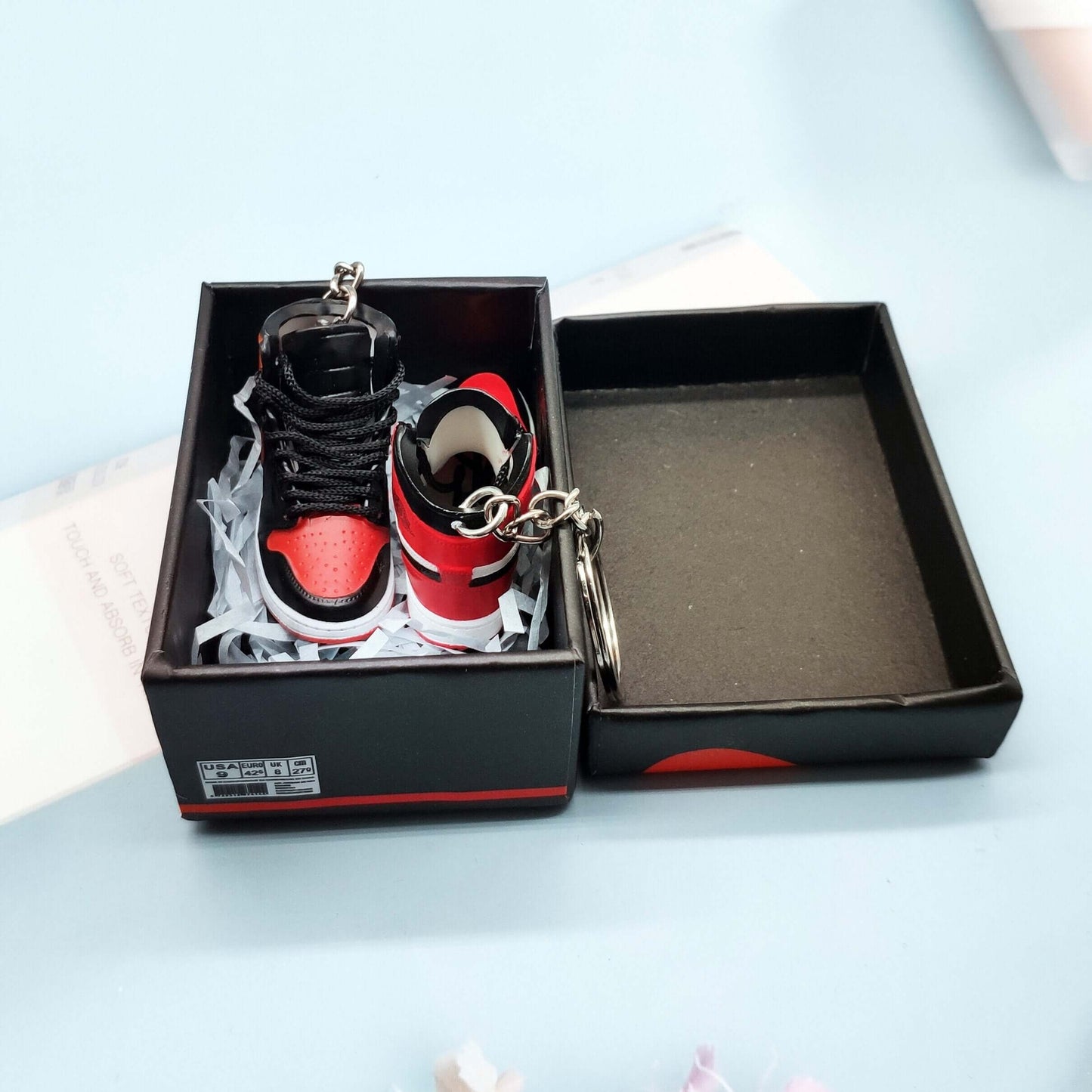 Mini Sneakers Gift Box Keychain