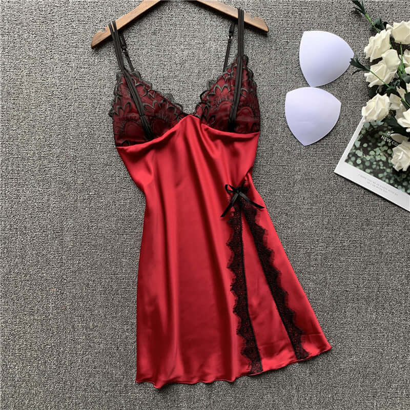 Ladies Sexy Lingerie Women Set wWith Lace Trim Lingeries Femmes Sexy Women Lingerie