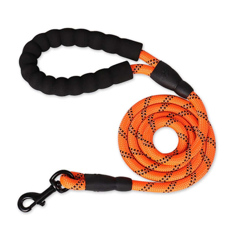 Dog Leash | Strong Rope Cord-Comfort Grip-Reflective