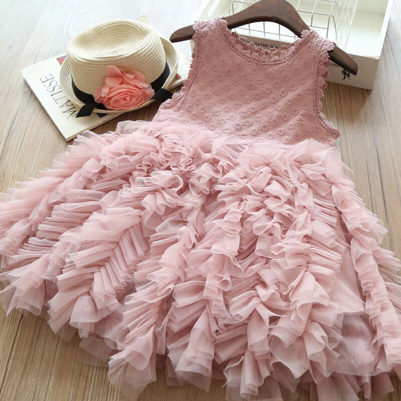 Children's clothing dress sleeveless girls summer dress tutu skirt children's skirt summer children's clothing factory direct sales