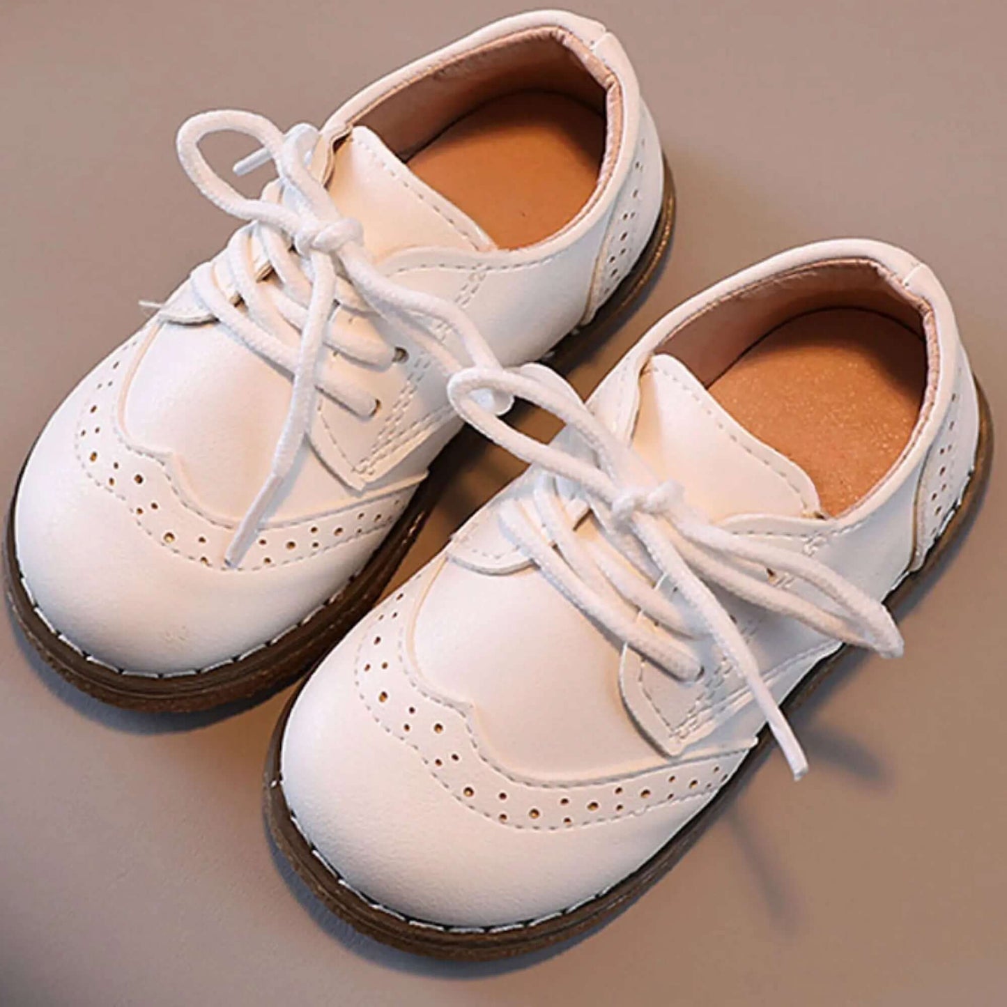 Dress Shoes | Toddler-Little Boy Oxford Style Lace-Up Loafers-Best Seller🏆