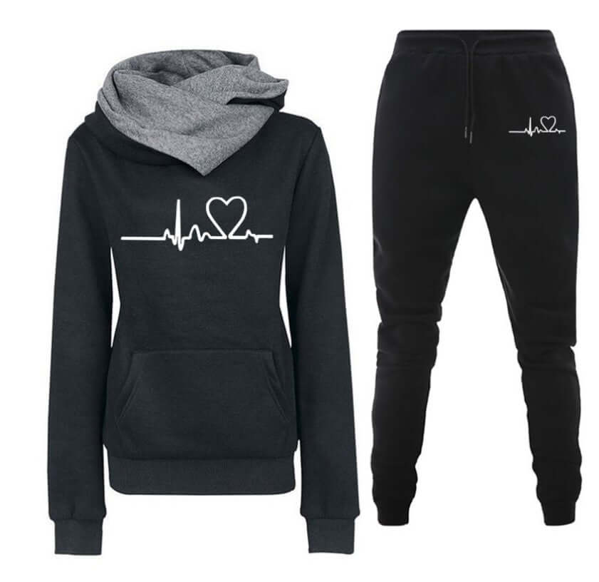 Women's 2 pc. Tracksuit - Warm Fall and Winter Comfort