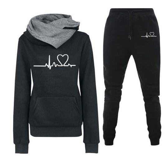 Women's 2 pc. Tracksuit - Warm Fall and Winter Comfort