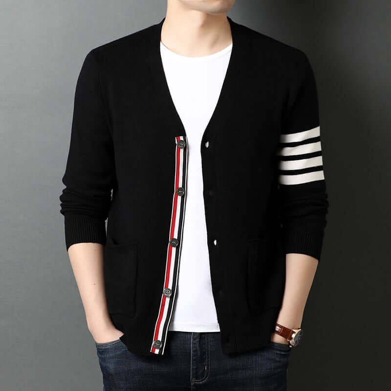 Men's Knitted Cardigan Sweater - Best Seller's List 🏆