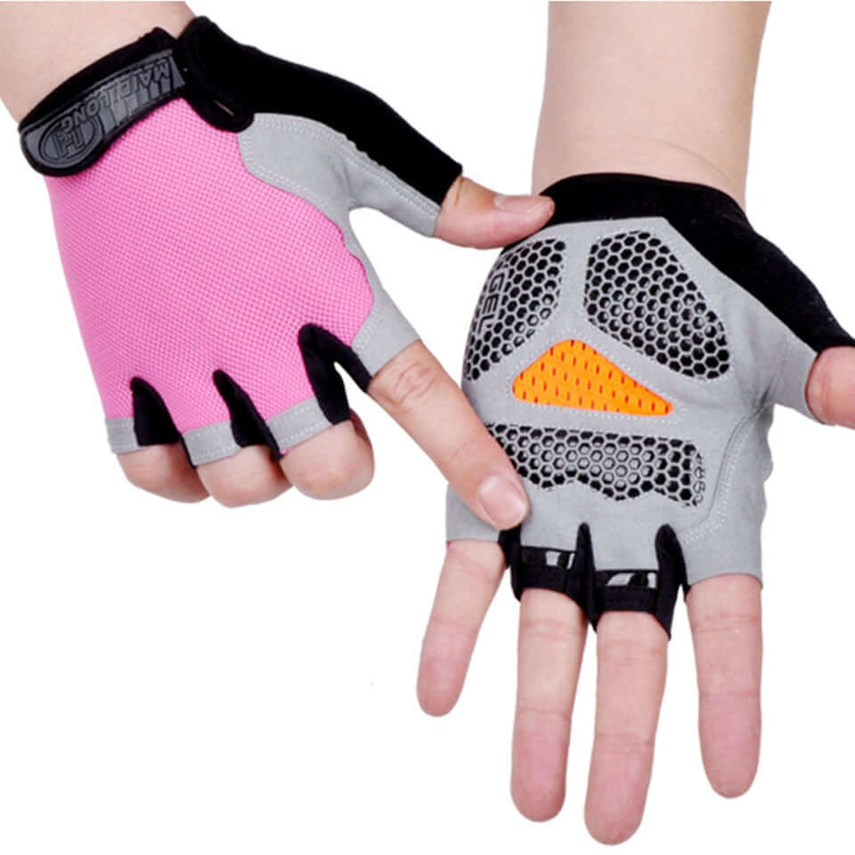 Chic Fashion Sports Gloves | No-Slip,Anti-Sweat-Half Finger Shock-Absorbing