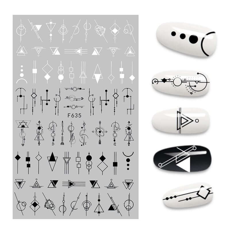 The New 3D Nail Sticker Cool English Letter stickers for nail  Foil Love Heart Design Nails Accessories Fashion Manicure Sticker