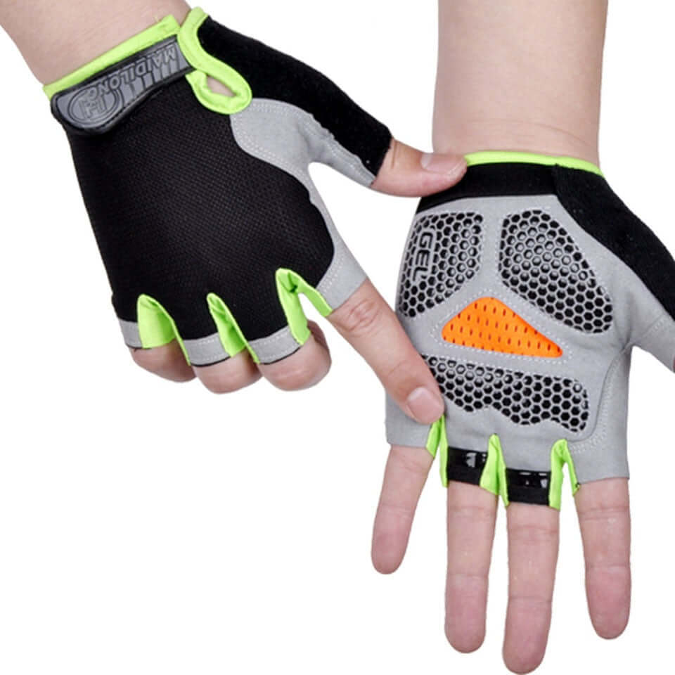 Chic Fashion Sports Gloves | No-Slip,Anti-Sweat-Half Finger Shock-Absorbing