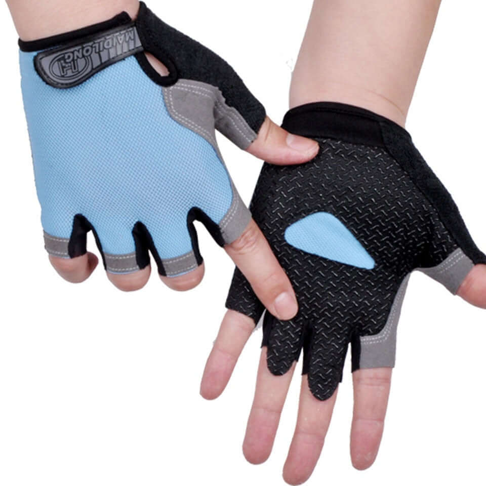 Chic Fashion Sports Gloves | No-Slip,Anti-Sweat-Half Finger Shock-Absorbing