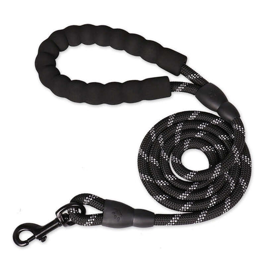 Dog Leash | Strong Rope Cord-Comfort Grip-Reflective