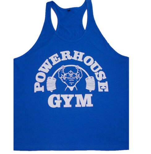 Muscle Stringer Tank Top: Powerhouse Gym