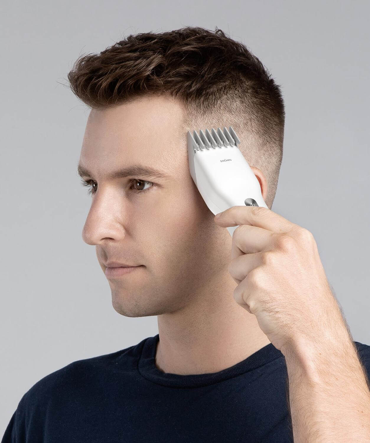 USB Electric Hair Clipper / Trimmer Two Speed Ceramic Cutter Fast Charging