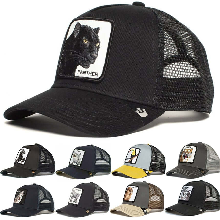 Animal Image Graphic Mesh Baseball Cap - Google Trending Now❗🏆