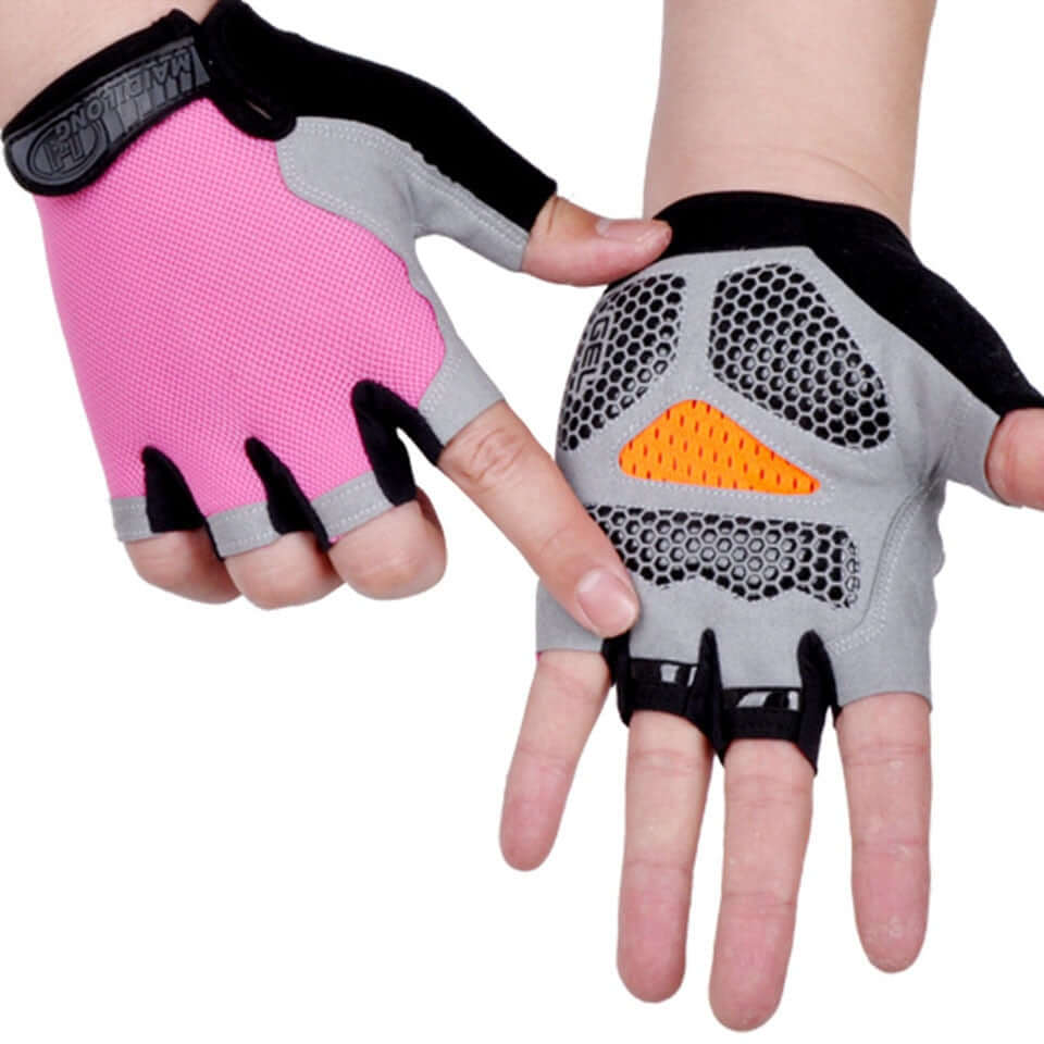 Chic Fashion Sports Gloves | No-Slip,Anti-Sweat-Half Finger Shock-Absorbing