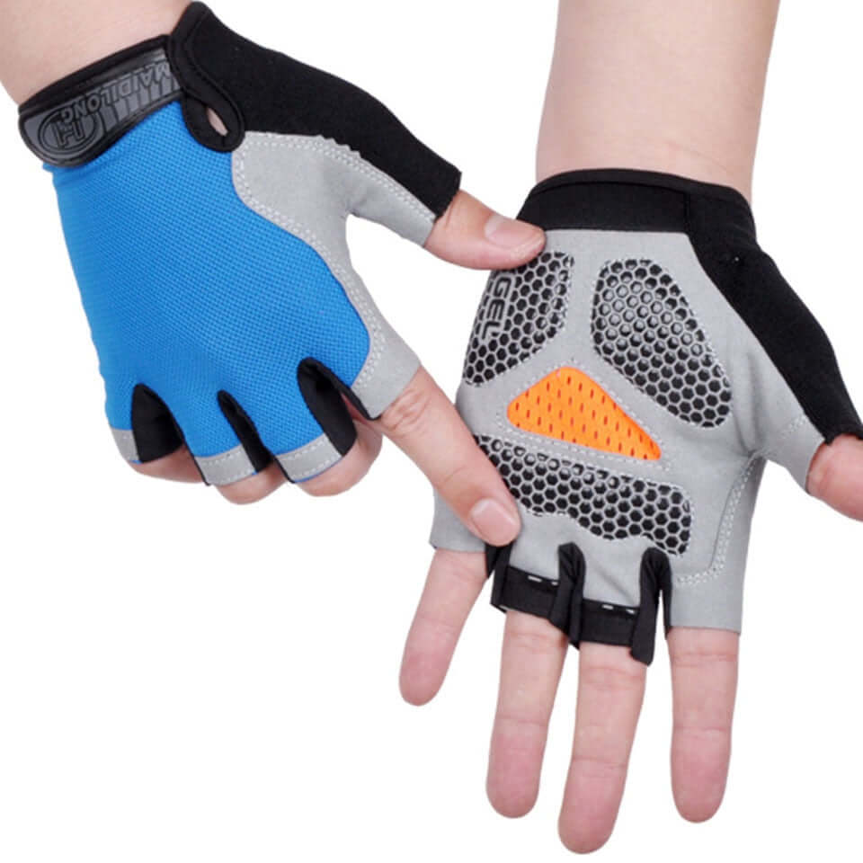 Chic Fashion Sports Gloves | No-Slip,Anti-Sweat-Half Finger Shock-Absorbing