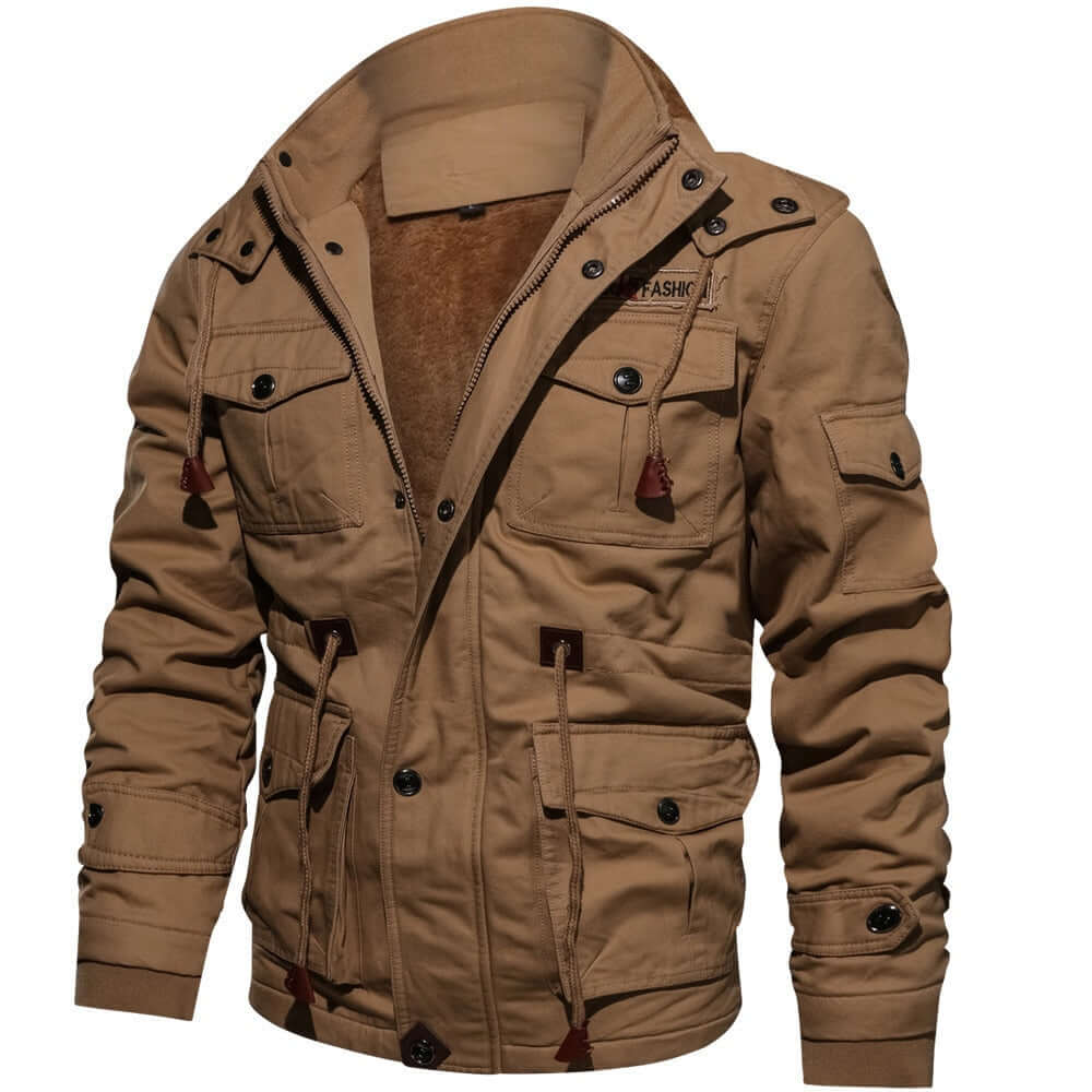 Men's Winter Military Jacket~Casual Thick Thermal Coat Army Pilot Jackets