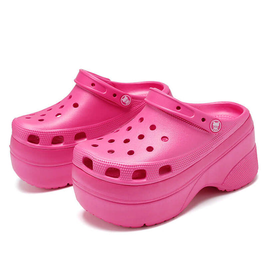 Popular Favorite - Crocs Style High Platform Shoes