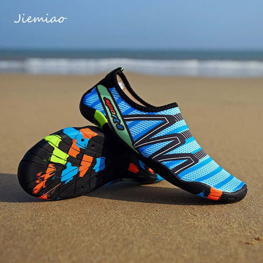 JIEMIAO 2021 New  Men and Woman Lightweight Beach Shoes Unisex Outdoor Quick Dry Swim Water Sneakers Soft Comfortable