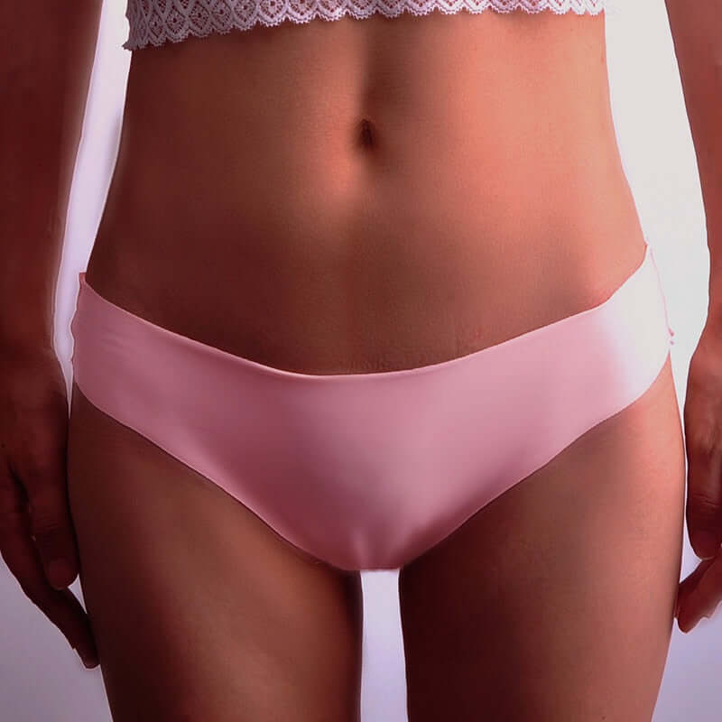 Silk Sexy Thongs: Seamless, Low-Rise.