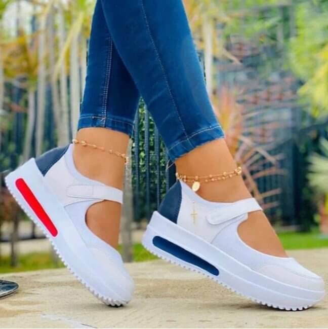 Vulcanize Shoes Sneakers Women Shoes Ladies Slip-On Knit Solid Color Sneakers for Female Sport Mesh Casual Shoes for Women 2021