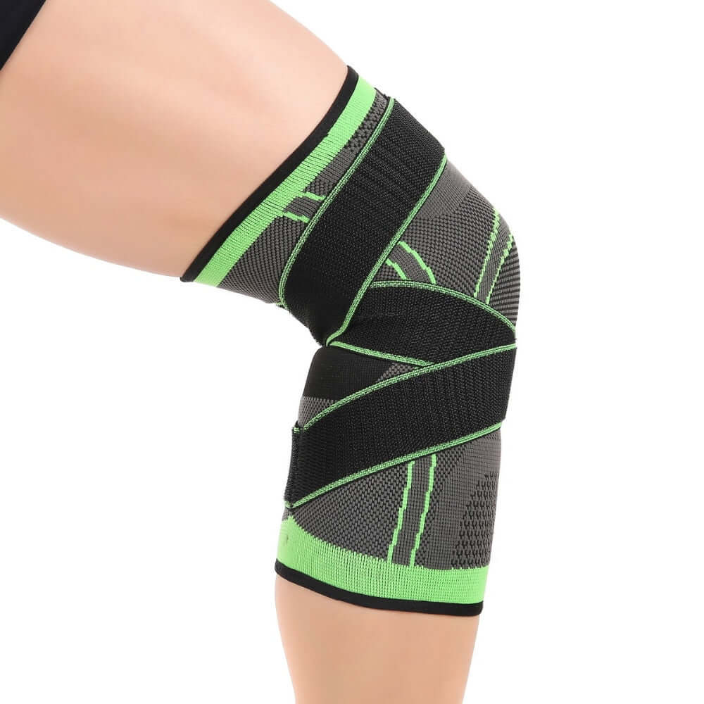 Sports-Fitness Knee Support Brace | Elastic Nylon Compression  Sleeve