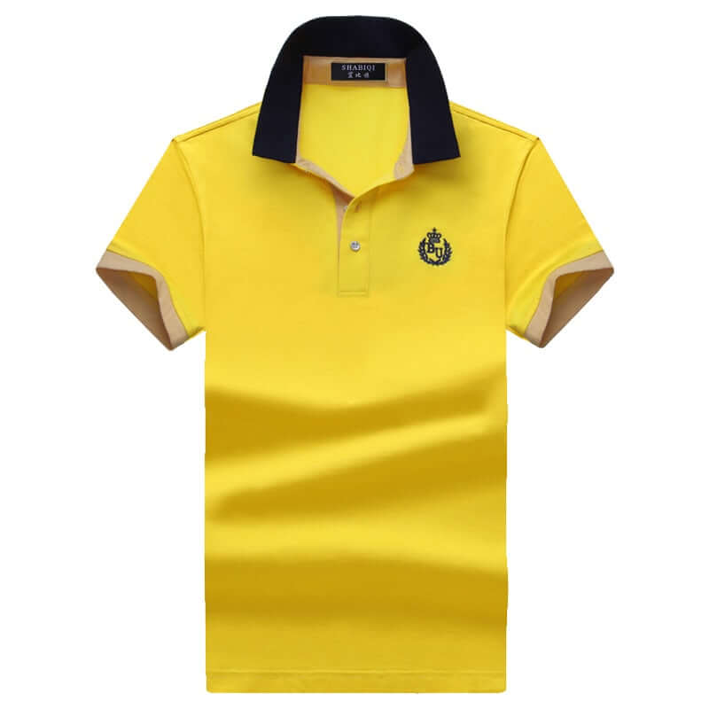 SHABIQI 经典品牌男式衬衫男式 Polo 衫男式短袖 Polo 衫 T 设计师 Polo 衫加大码 6XL 7XL 8XL 9XL 10X