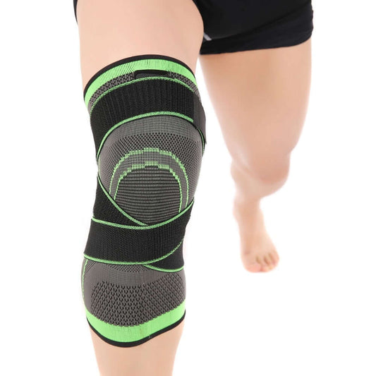 Sports-Fitness Knee Support Brace | Elastic Nylon Compression  Sleeve