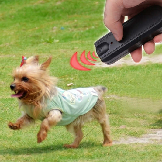 LED Ultrasonic Barking Deterrent Aggressive Dog Repeller