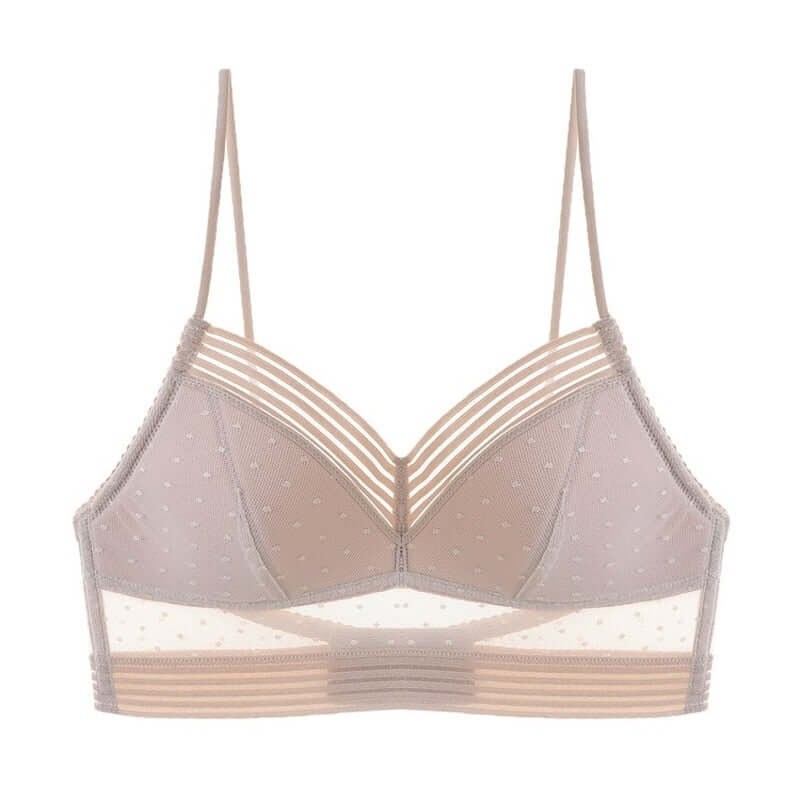 Wire-Free Lace Push-Up Bralette