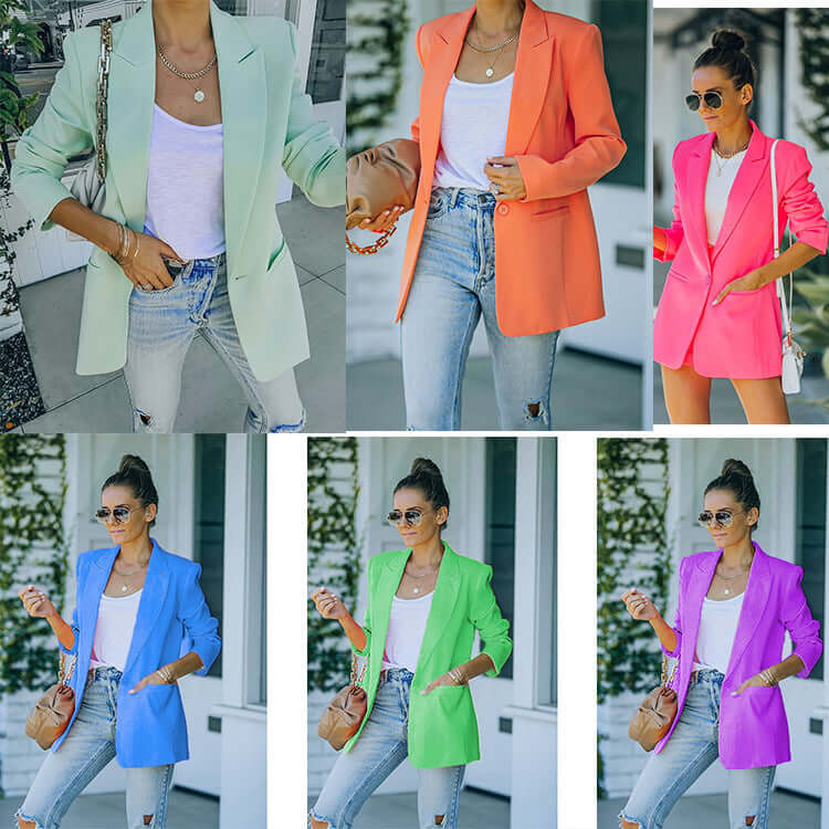 The Beautiful Spring Blazer Classic Spring Colors