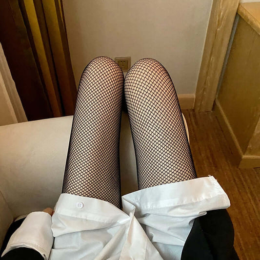 Sexy Long Fishnet Thigh-High Stockings