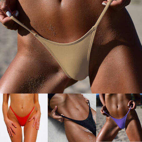 Sexy Thong Bikini Bottoms Women G-String