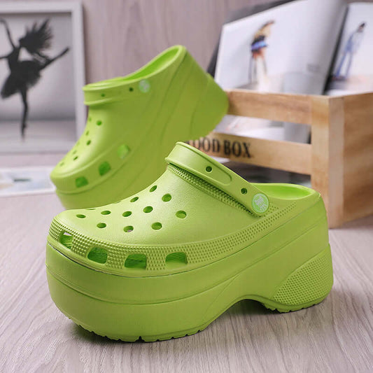 Popular Favorite - Crocs Style High Platform Shoes