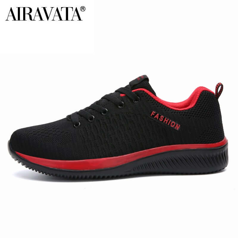 Unisex Athletic Knit Sneakers- Breathable For Running-Walking