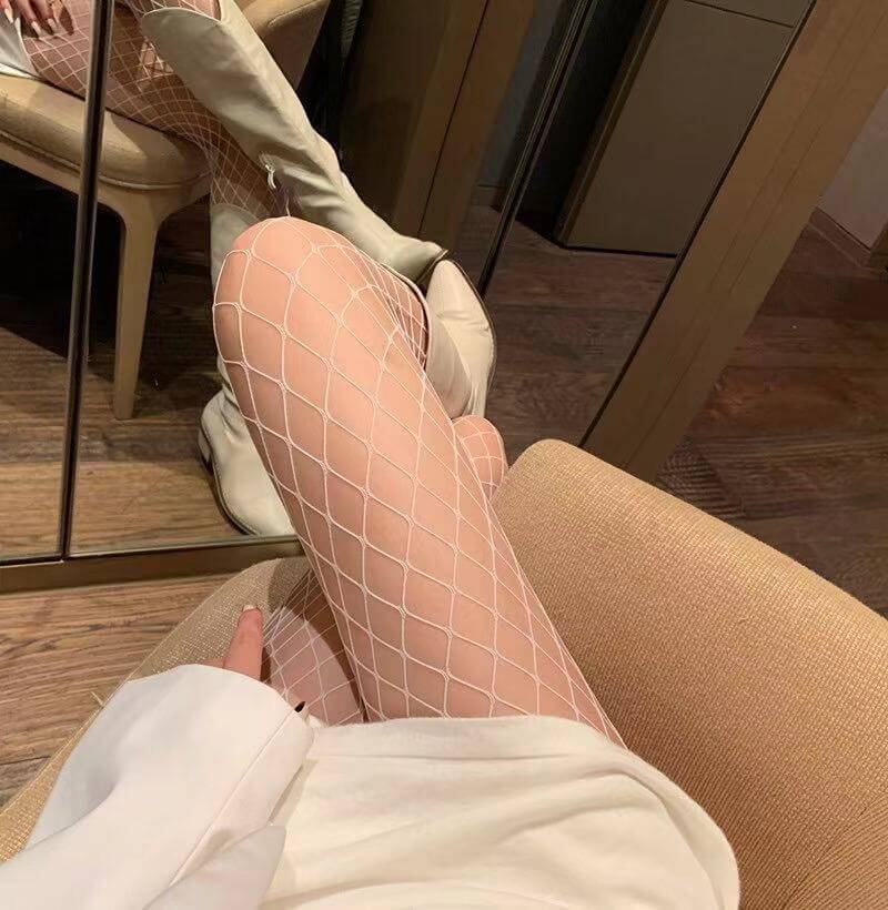 Sexy Long Fishnet Thigh-High Stockings