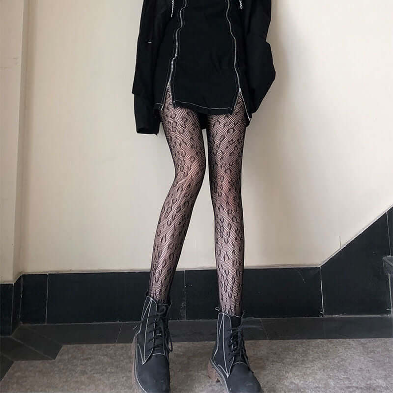 Sexy Long Fishnet Thigh-High Stockings