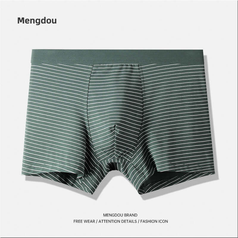 Men's Striped Four Corner Underwear